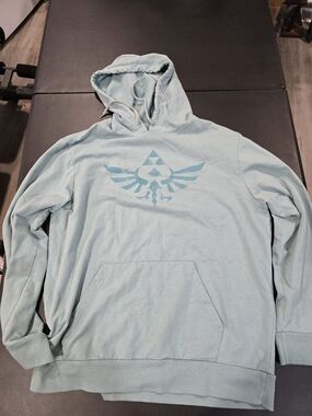 Light Blue Legend Of Zelda Hoodie